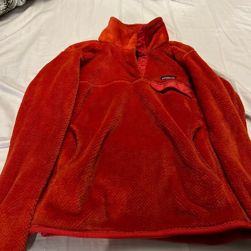 Orange Patagonia Women’s ReTool Half Snap